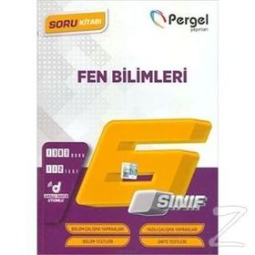 6. Sınıf Fen Bilimleri Soru Kitabı-Pergel Yayınları