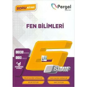 6. Sınıf Fen Bilimleri Soru Kitabı-Pergel Yayınları