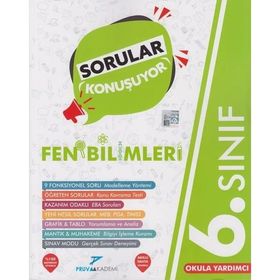 6. Sınıf Fen Bilimleri Sorular Konuşuyor Soru Bankası-Pruva Akademi Yayınları
