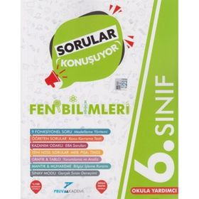 6. Sınıf Fen Bilimleri Sorular Konuşuyor Soru Bankası-Pruva Akademi Yayınları