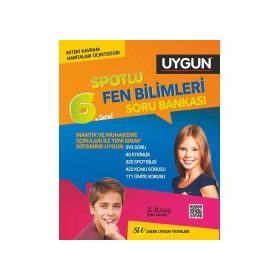 6. Sınıf Fen Bilimleri Spotlu Soru Bankası - Sadık Uygun Yayınları