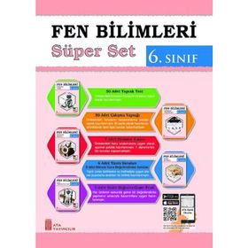 6. Sınıf Fen Bilimleri Süper Set Ata Yayıncılık