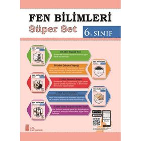 6. Sınıf Fen Bilimleri Süper Set Ata Yayınları