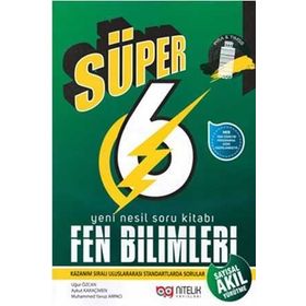 6. Sınıf Fen Bilimleri Süper Yeni Nesil Soru Bankası-Nitelik Yayınları