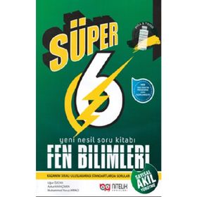 6. Sınıf Fen Bilimleri Süper Yeni Nesil Soru Bankası-Nitelik Yayınları