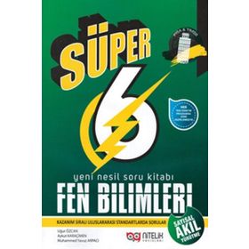 6. Sınıf Fen Bilimleri Süper Yeni Nesil Soru Bankası-Nitelik Yayınları