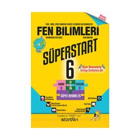 6. Sınıf Fen Bilimleri Süperstart Soru Bankası - Startfen Yayınları