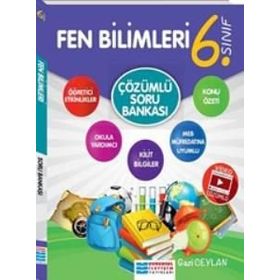 6.Sınıf Fen Bilimleri Video Çözümlü Soru Bankası Evrensel Yayınları