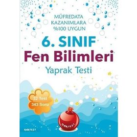6. Sınıf Fen Bilimleri Yaprak Testi - kollektif