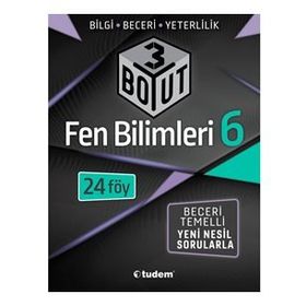 6. Sınıf Fen Bilimleri Yeni Nesil Sorularla-Tudem Yayınları
