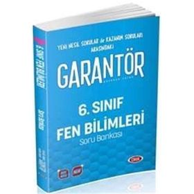 6. Sınıf Garantör Fen Bilimleri Soru Bankası Data Yayınları