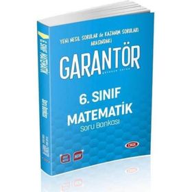 6.Sınıf Garantör Matematik Soru Bankası Data Yayınları