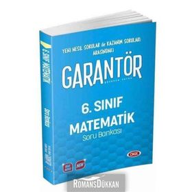 6.Sınıf Garantör Matematik Soru Bankası Data Yayınları
