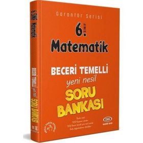 6.Sınıf Garantör Matematik Soru Bankası Data Yayınları