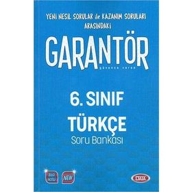 6. Sınıf Garantör Türkçe Soru Bankası