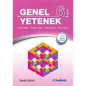 6. Sınıf Genel Yetenek Kitabı Komisyon Tudem Hazırlık Yayınları