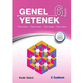 6. Sınıf Genel Yetenek Kitabı Komisyon Tudem Hazırlık Yayınları