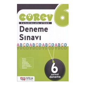 6. Sınıf Görev 6'lı Deneme Sınavı - Nitelik Yayınları