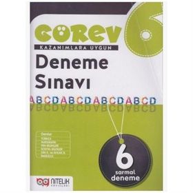 6. Sınıf Görev 6'lı Deneme Sınavı - Nitelik Yayınları