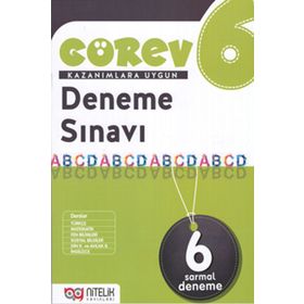 6. Sınıf Görev 6'lı Deneme Sınavı - Nitelik Yayınları
