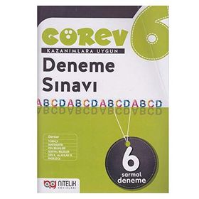 6. Sınıf Görev 6'lı Deneme Sınavı - Nitelik Yayınları