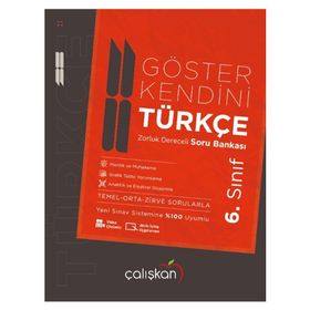 6. Sınıf Göster Kendini Türkçe Soru Bankası