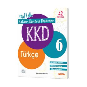 6. Sınıf Haftalık Kazanım Kavrama Denemeleri Türkçe Kurmay Yayınları