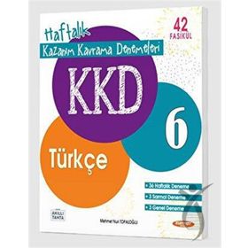 6. Sınıf Haftalık Kazanım Kavrama Denemeleri Türkçe Kurmay Yayınları