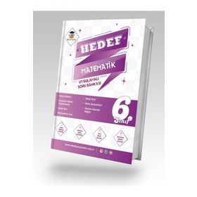 6. Sınıf Hedef Matematik Uygulamalı Soru Bankası Zeka Küpü Yayınları