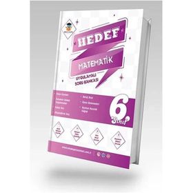 6. Sınıf Hedef Matematik Uygulamalı Soru Bankası Zeka Küpü Yayınları