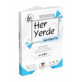 6. Sınıf Her Yerde Matematik 41 Föy - Zeka Küpü Yayınları