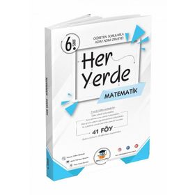 6. Sınıf Her Yerde Matematik 41 Föy - Zeka Küpü Yayınları