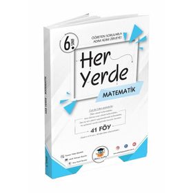 6. Sınıf Her Yerde Matematik 41 Föy - Zeka Küpü Yayınları