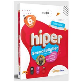 6. Sınıf Hiper Sosyal Bilgiler Konu Anlatımlı Etkinlikli Soru Bankası - Hiperzeka Yayınları