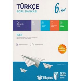 6.Sınıf İdes Türkçe Soru Bankası Teas Press Yayınları