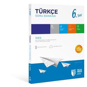 6.Sınıf İdes Türkçe Soru Bankası Teas Press Yayınları