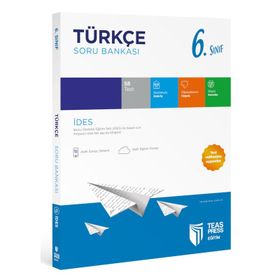 6.Sınıf İdes Türkçe Soru Bankası Teas Press Yayınları