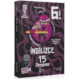 6. Sınıf İngilizce 15 Deneme - İsem Yayınları