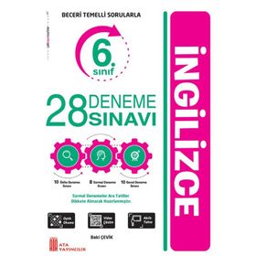 6. Sınıf İngilizce 28 Deneme Sınavı - Ata Yayıncılık