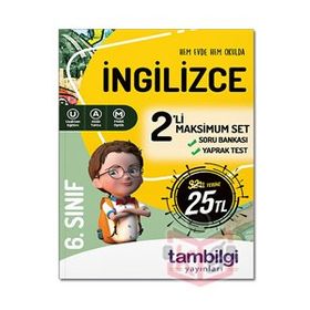 6. Sınıf İngilizce 2'li - Tambilgi Yayınları