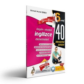 6. Sınıf İngilizce 40 Deneme Sınavı Çanta Yayınları