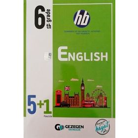 6. Sınıf İngilizce 5 + 1 Fasikül-Gezegen Yayınları