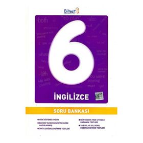 6. Sınıf İngilizce Biltest Soru Bankası - Bilfen Yayınları