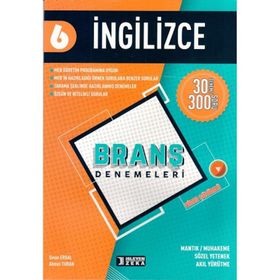 6. Sınıf İngilizce Branş Denemeleri - 2020 - İşleyen Zeka Yayınları