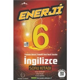 6. Sınıf İngilizce Enerji Soru Kitabı-Palme Yayınları