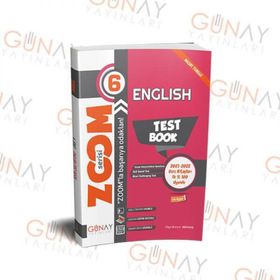 6. Sınıf İngilizce English Test Book Zoom Serisi Soru Bankası-Günay Yayınları