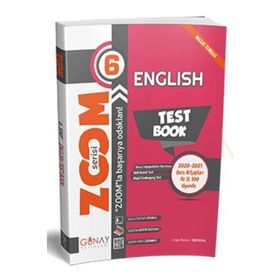 6. Sınıf İngilizce English Test Book Zoom Serisi Soru Bankası-Günay Yayınları