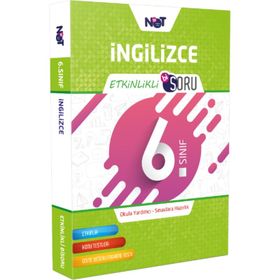 6.Sınıf İngilizce Etkinlik Bisoru Bankası Binot Yayınları