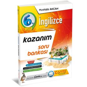6. Sınıf İngilizce Etkinlikli Kazanım Soru Bankası Çanta Yayınları