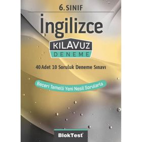 6. Sınıf İngilizce Kılavuz Denemeleri-Bloktest Yayınları
